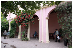 Courtyard. Catedral Bas?ca de Salta.