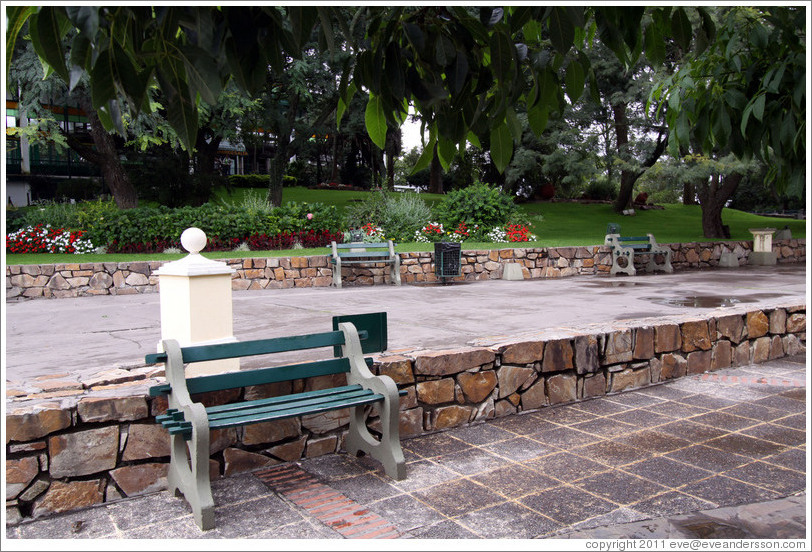 Bench. Cerro San Bernardo.