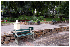 Bench. Cerro San Bernardo.