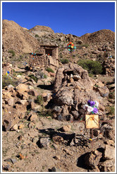 Small miners' cemetery near La Polvorilla viaduct.