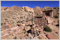 Small miners' cemetery near La Polvorilla viaduct.