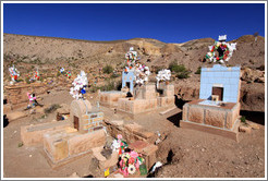 Small miners' cemetery near La Polvorilla viaduct.