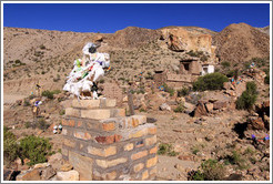 Small miners' cemetery near La Polvorilla viaduct.