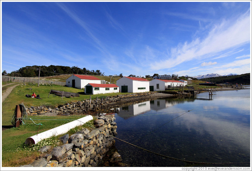 Estancia Harberton (Harberton Ranch), originally owned in the 19th century by Reverend Thomas Bridges, patriarch of Tierra del Fuego.