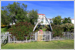 Estancia Harberton (Harberton Ranch), originally owned in the 19th century by Reverend Thomas Bridges, patriarch of Tierra del Fuego.