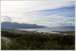 Ushuaia, viewed from Ruta Nacional No 3.