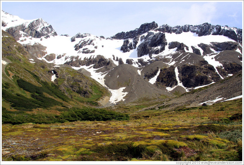 Glaciar Martial.