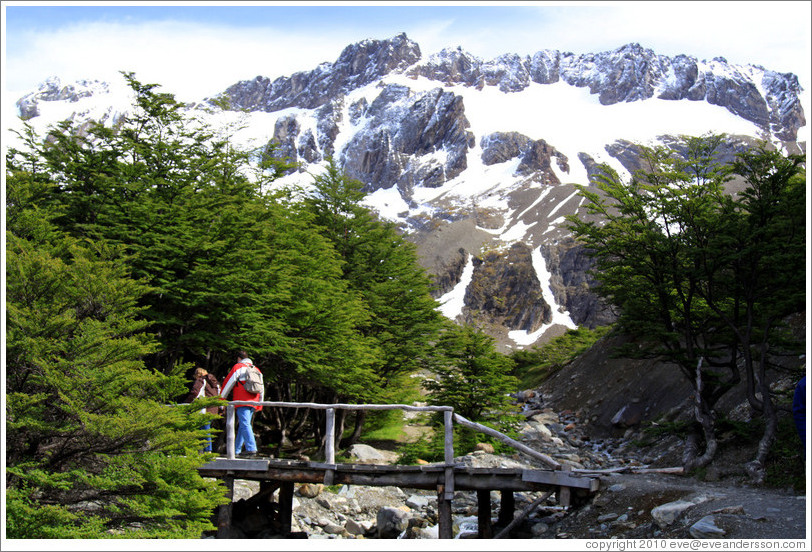 Aerosilla Glaciar Martial.