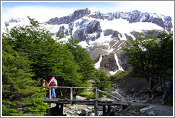 Aerosilla Glaciar Martial.