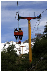 Aerosilla Glaciar Martial.