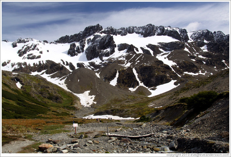 Glaciar Martial.