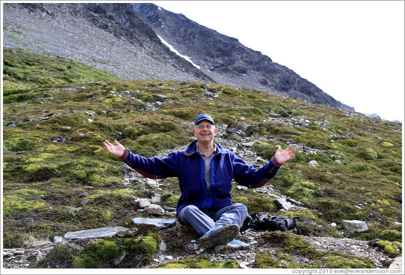 Jean-Fran?s Bouchard, Sendero del Filo (Edge Path), Glaciar Martial.