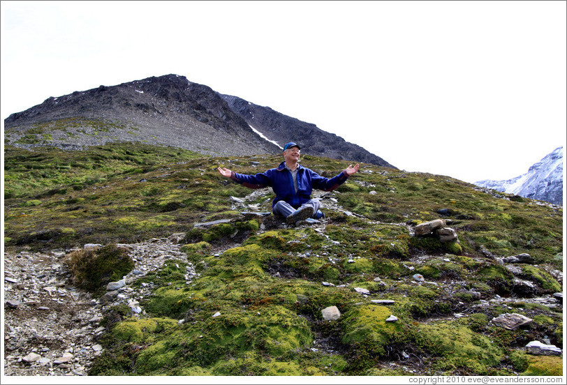 Jean-Fran?s Bouchard, Sendero del Filo (Edge Path), Glaciar Martial.