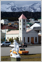 La Iglesia Parroquial de Ushuaia, the first Catholic church in Ushuaia.