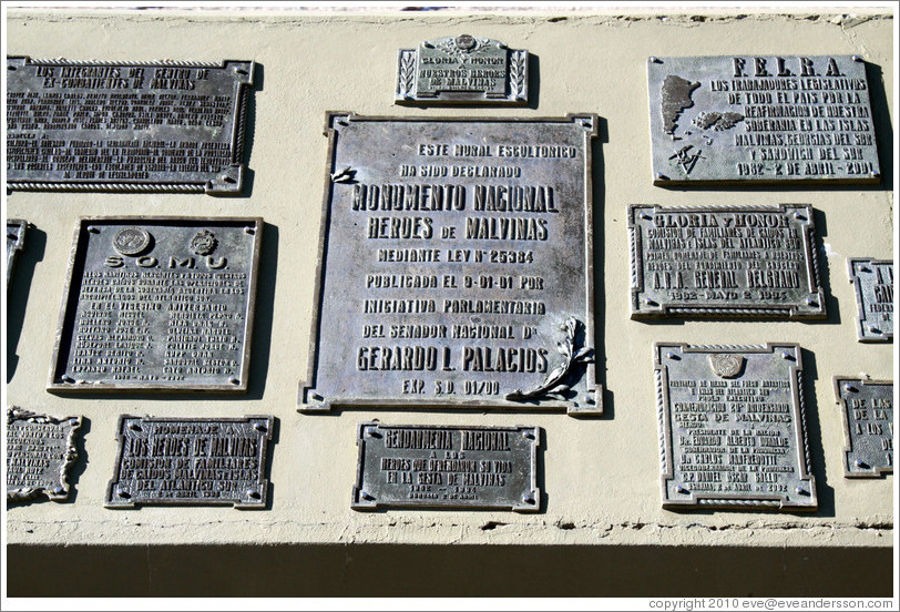 Malvinas memorial.