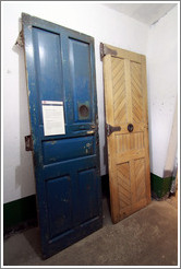 Old jail cell doors.  Museo Mar?mo de Ushuaia.