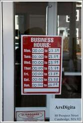 Business Hours.