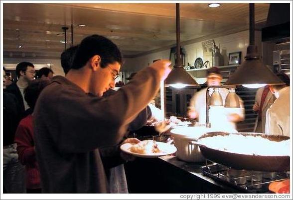 ArsDigita Thanksgiving 1999. Yon loves his gravy.