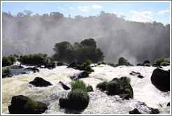 Iguassu Falls, seen from the Brazil side.