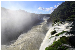 Iguassu Falls, seen from the Brazil side.