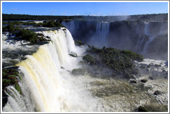 Iguassu Falls, seen from the Brazil side.