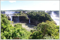 Iguassu Falls, seen from the Brazil side.