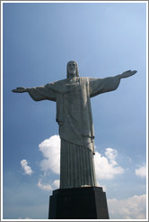 Cristo Redentor (Christ the Redeemer) at the top of Corcovado Mountain.
