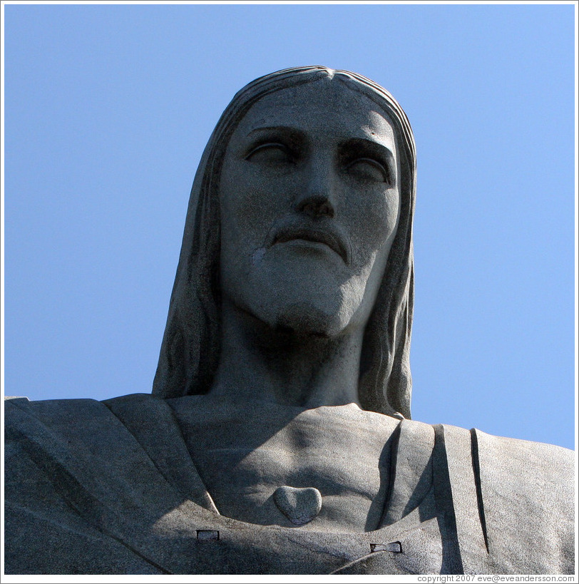 Cristo Redentor (Christ the Redeemer) at the top of Corcovado Mountain.