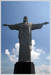 Cristo Redentor (Christ the Redeemer) at the top of Corcovado Mountain.