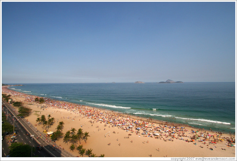 Ipanema Beach.