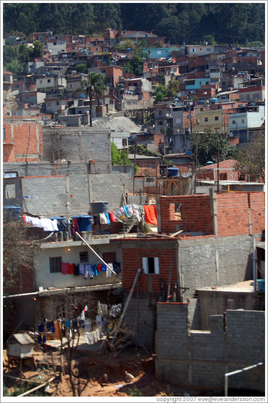 Favela near S&atilde;o Paulo.