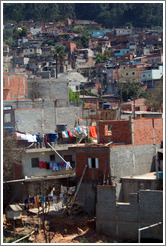 Favela near S&atilde;o Paulo.