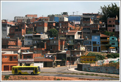 Favela near S&atilde;o Paulo.