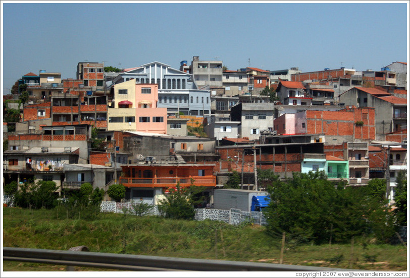 Favela near S&atilde;o Paulo.