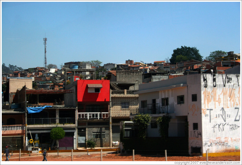 Favela near S&atilde;o Paulo.