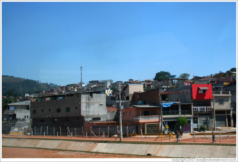 Favela near S&atilde;o Paulo.