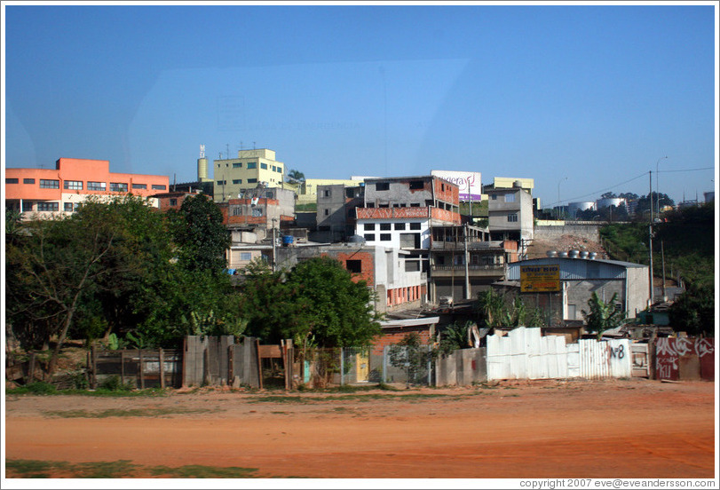 Favela near S&atilde;o Paulo.