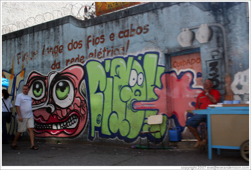 Graffiti in S&atilde;o Paulo.