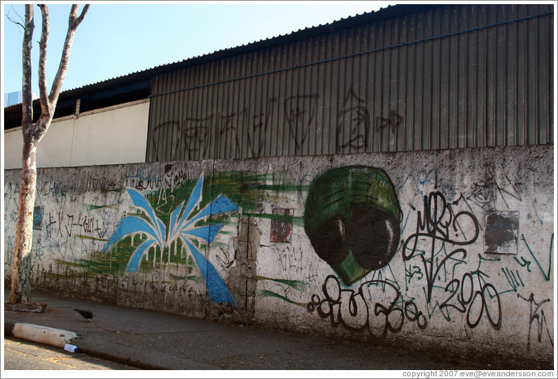 Graffiti in S&atilde;o Paulo.