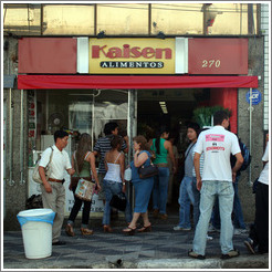 Kaisen Alimentos.  A food shop in Liberdade, a Japanese district in S&atilde;o Paulo.