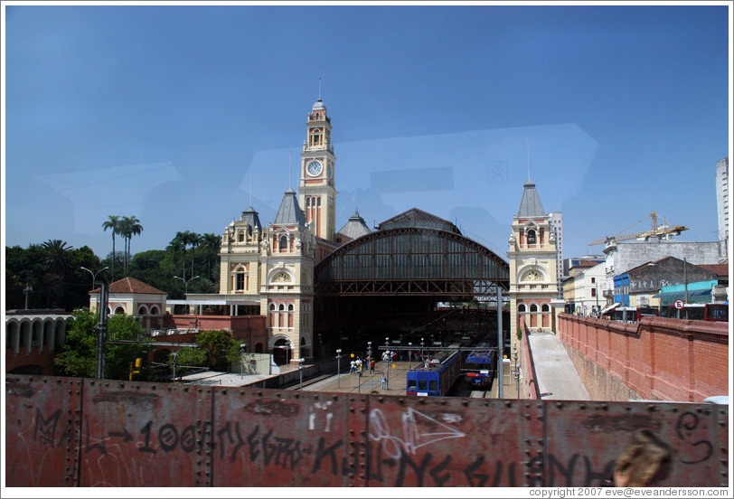 Luz Station, part of S&atilde;o Paulo's metropolitan rail system, was built in the late 19th century.