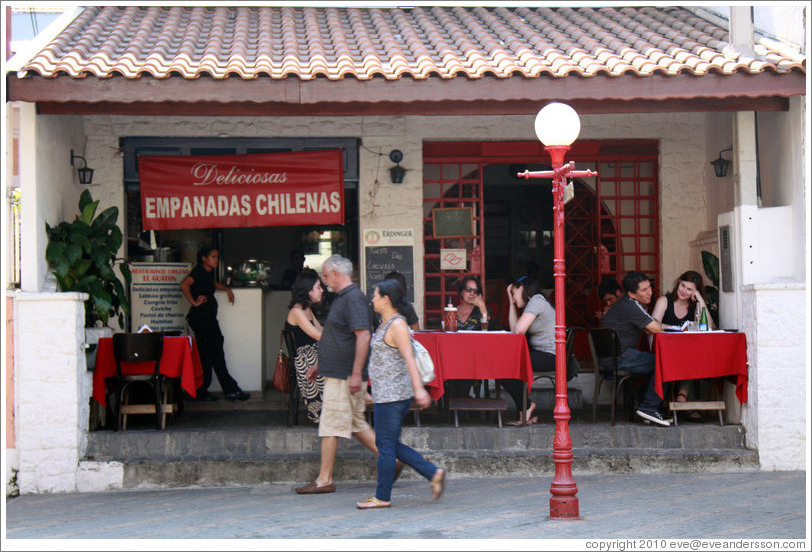 Restaurant.  Rua Artur de Azevedo.  Villa Magdalena neighborhood.