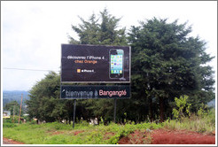 Billboard promoting the iPhone 4.