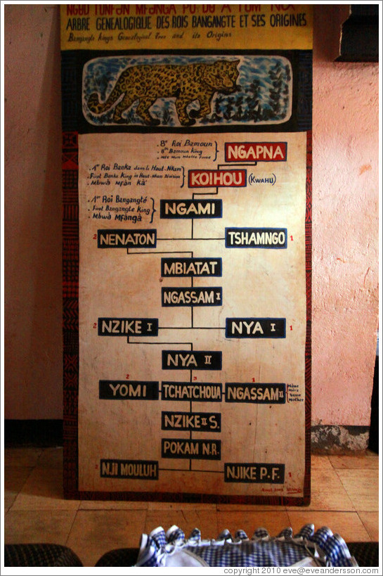 Genealogy of Bangangt?ribe.