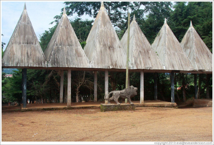 Tribal compound.