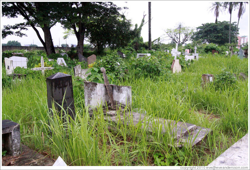 Graveyard on Rue Joss.