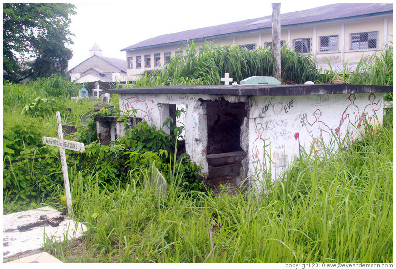 Graveyard on Rue Joss.