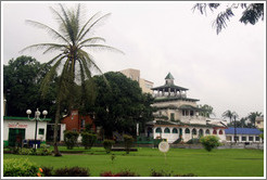 Place du Gouvernement, including the pagoda.