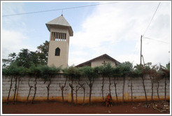 Church at the side of Route N5.