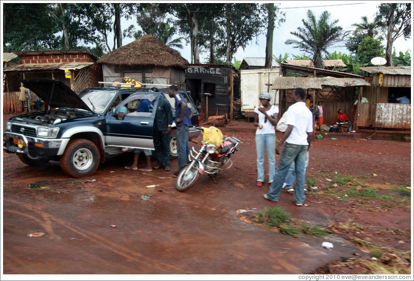 Roadside of Route N5.